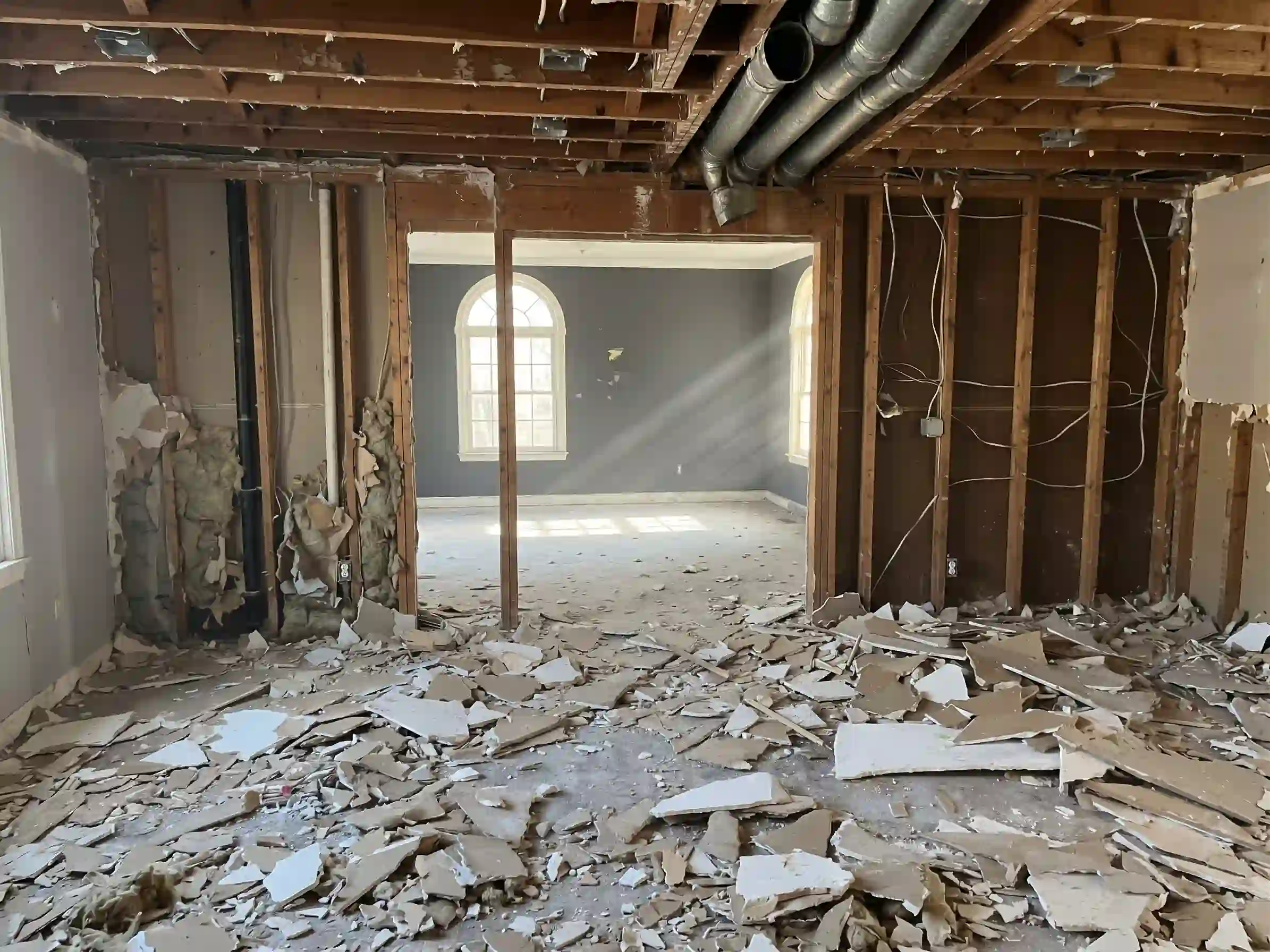 Targeted Scope of Work: Floor, Ceiling and Partition Deconstruction