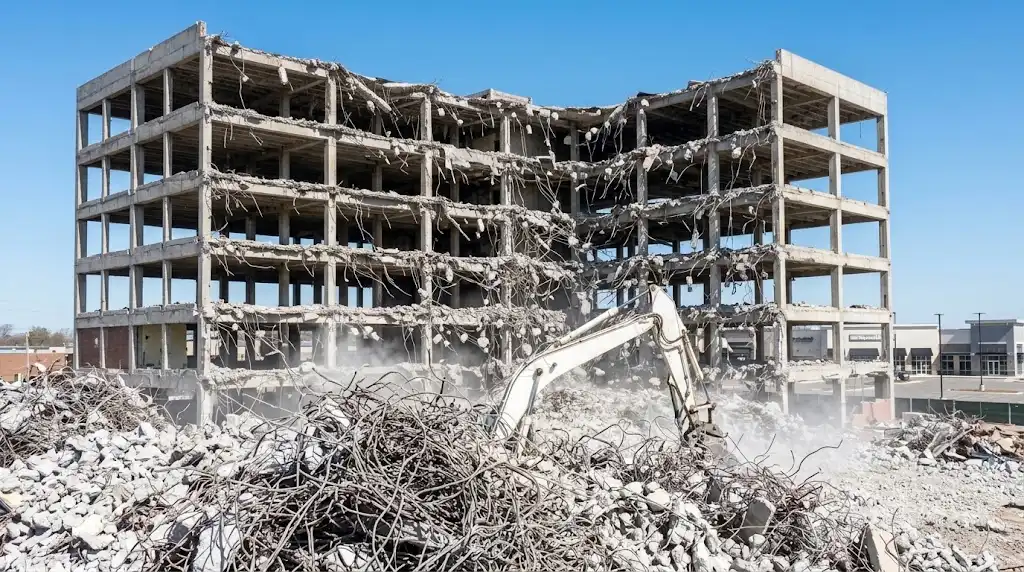 Healthcare Hospital Demolition - ICRA Containment Protocols